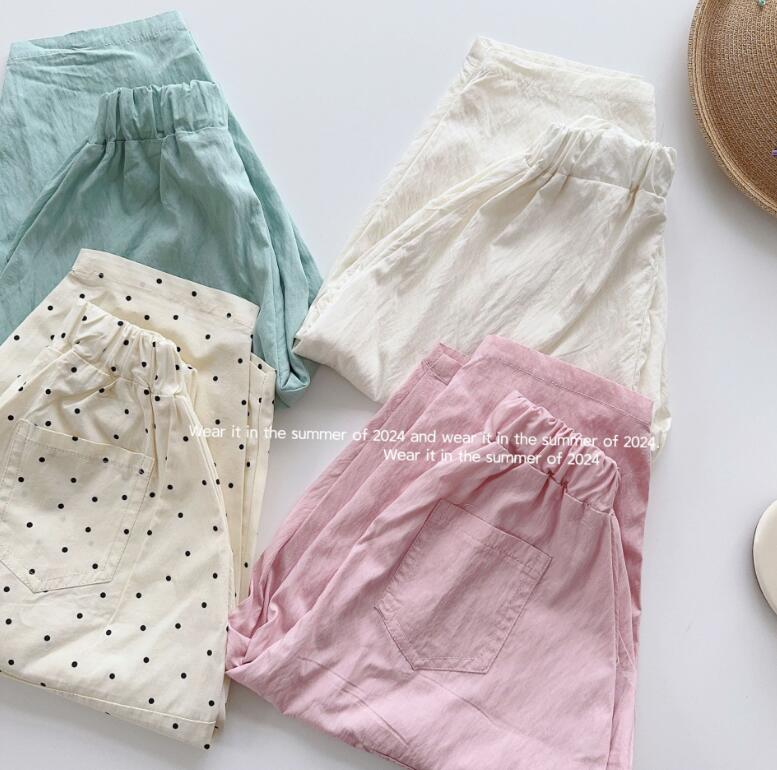 2024夏新品★子供服　ズボン★90-140cm★4色