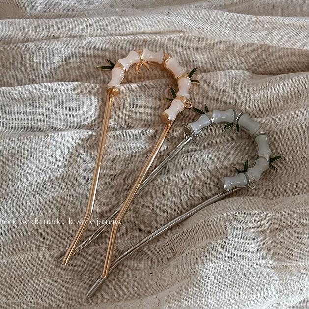 レディース★簪★髪飾り★まとめ髪用★ヘアアクセサリー★かんざし★2色