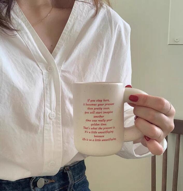 ★超人気★インテリア★陶器コップ★2色