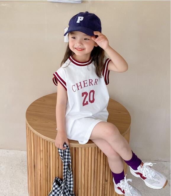 2024★夏新作★韓国風子供服★ワンピース★カジュアル★3色90-150CM　20-30営業日発送