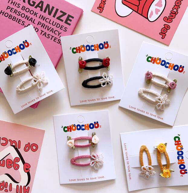 髪飾り★まとめ髪用★ヘアアクセサリー★子供用★ヘアピン★可愛い★2枚入り