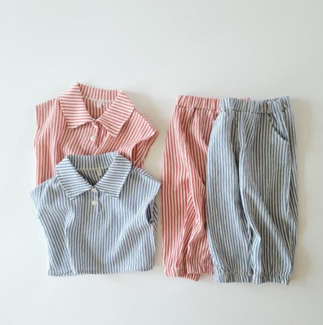 「2024」子供服★トップス+ズボン★セットアップ★韓国風子供服★2色★80-130CM