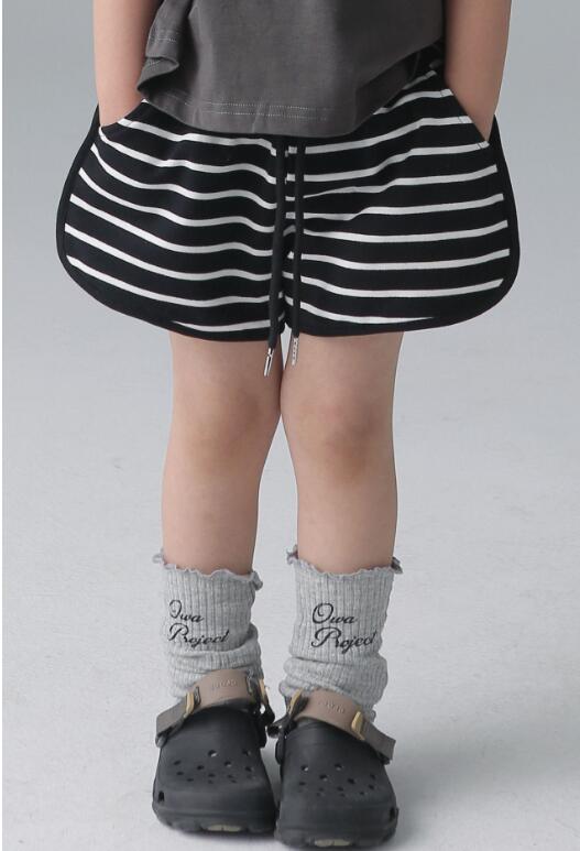 2024夏新品★子供服&親子服　パンツ★90-150cm/F★2色