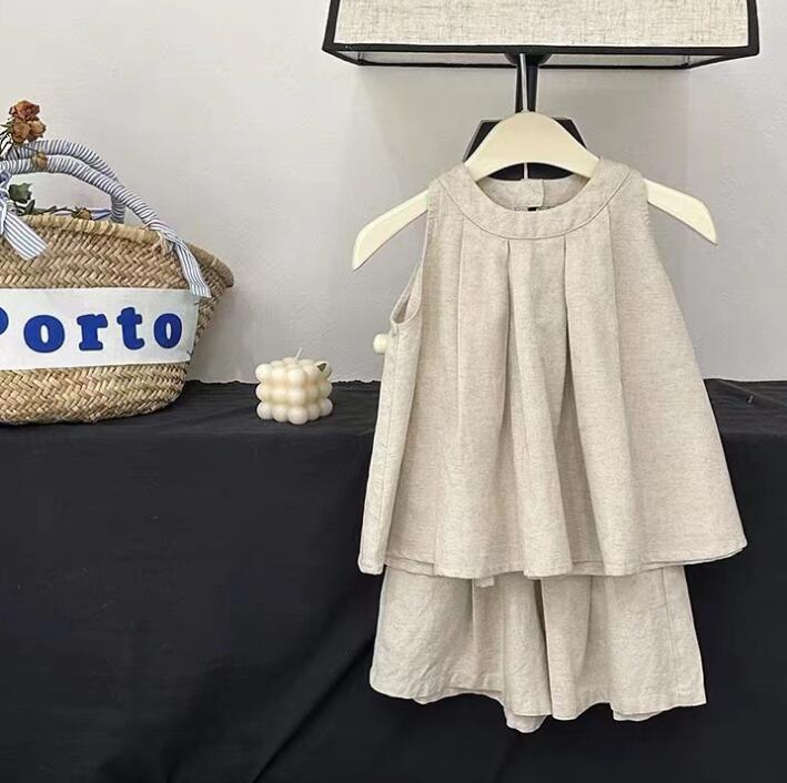 2024夏新品★子供服　トップス+ズボン　セット★90-140cm★