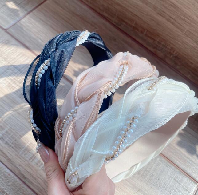 「2024」髪飾り★まとめ髪用★ヘアアクセサリー★カチューシャ★3色