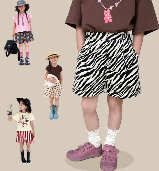 2024★夏新作★韓国風子供服★ズボン★4色90-160CM