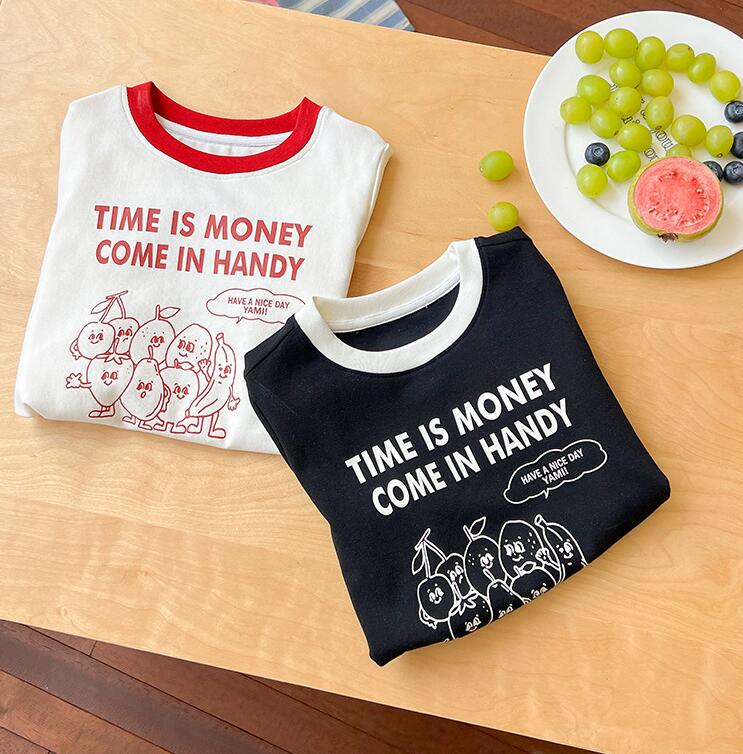 2024★夏新作★韓国風子供服★Tシャツ★2色90-160CM