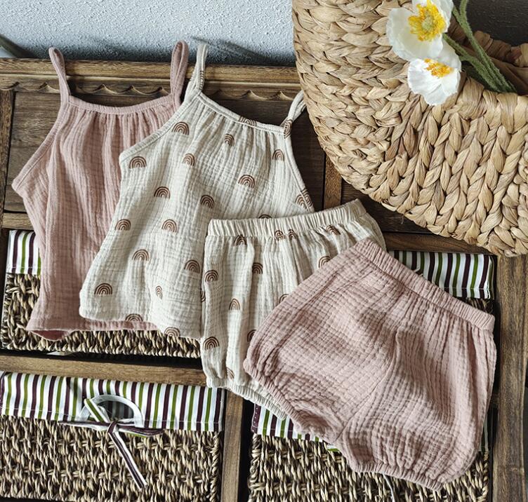 2024新品★子供服　トップス+ズボン　セットアップ　2色★66-110cm