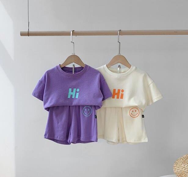 2024★夏新作★韓国風子供服★トップス+ズボン★3色90-140CM