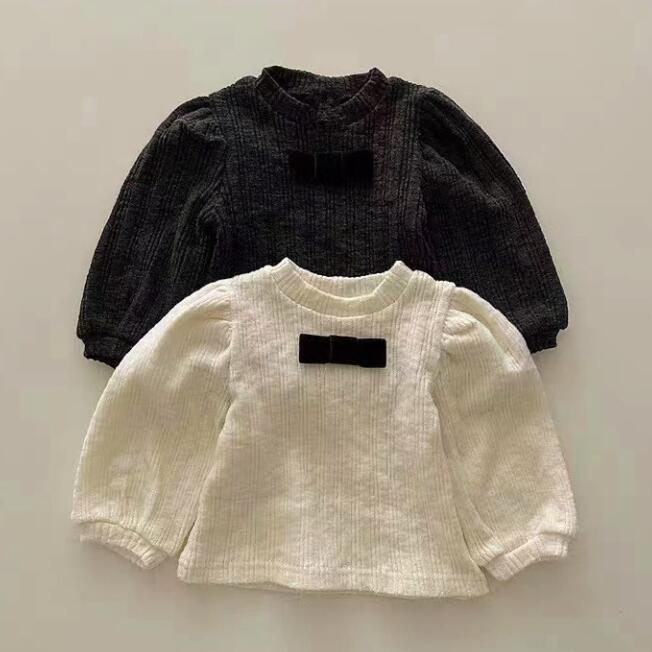 「2024」子供服★トップス★長袖シャツ★韓国風子供服★ベビー★2色★66-90CM