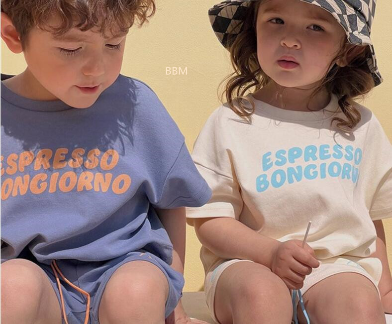 2024★夏新作★韓国風子供服★トップス+ズボン★2色80-140CM