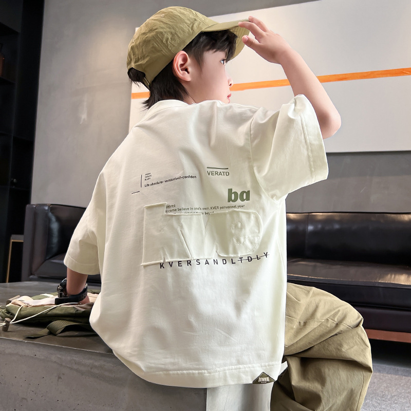 2024★夏新作★韓国風子供服★Tシャツ★2色110-170CM