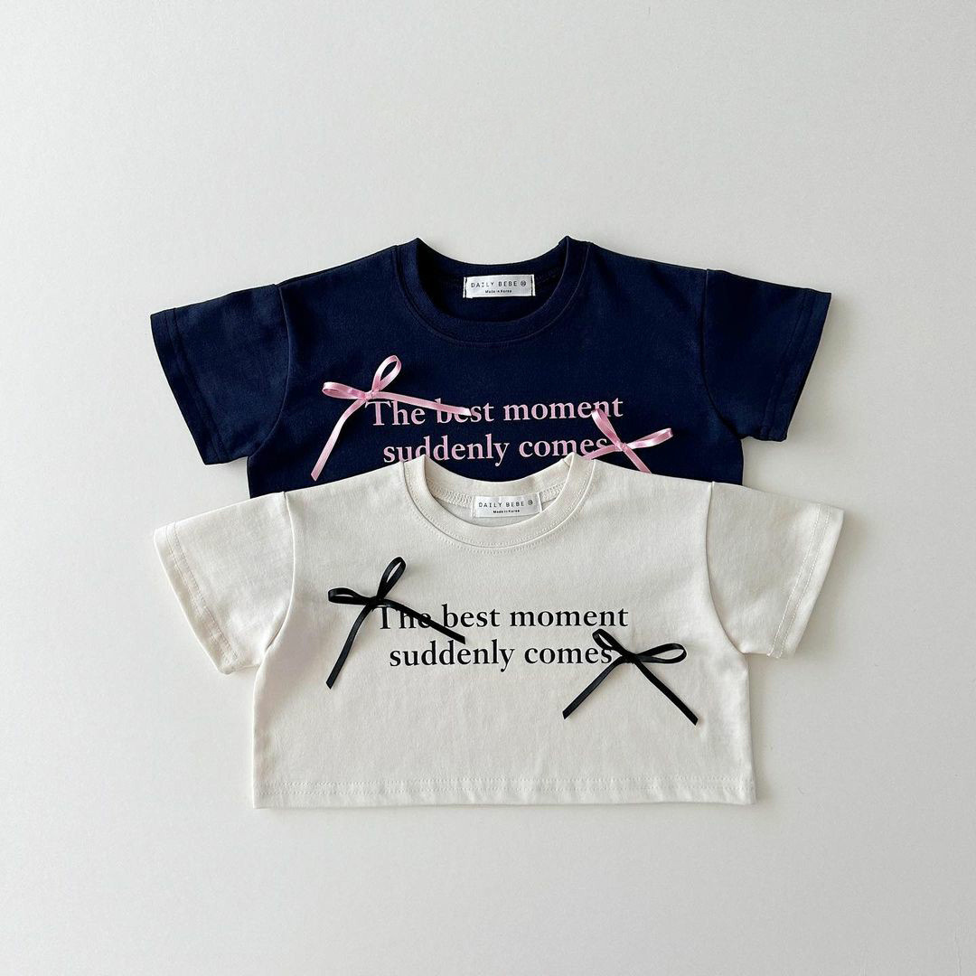 「2024」子供服★トップス★Tシャツ★韓国風子供服★2色★90cm〜130cm