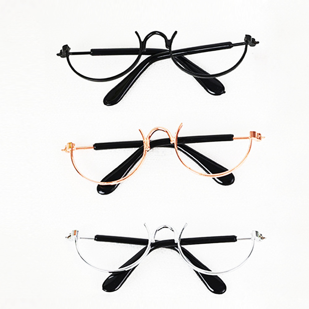 ファッション小物 ドール用 人形doll 着せ替え ぬいぐるみドール BJD doll  メガネ サングラス 3色