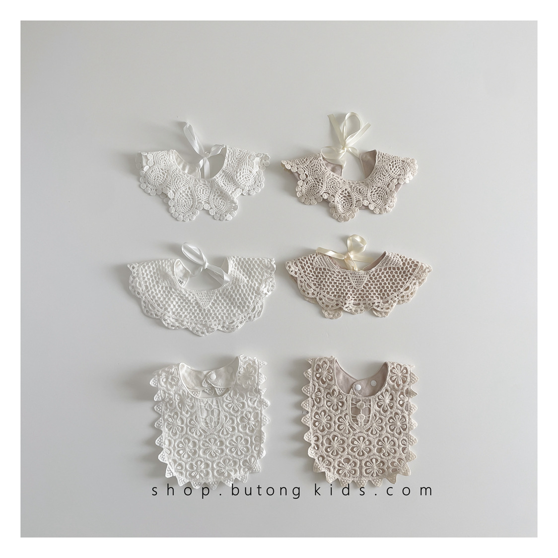 2024★ベビー用★食事用エプロン★食事用ビブ★涎掛け★ 6色