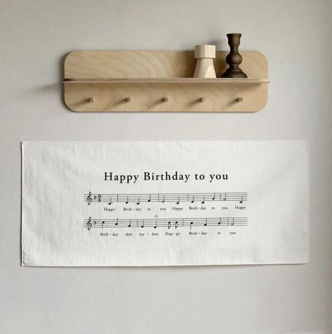 誕生日お祝い★インテリア★壁掛け★タペストリー★誕生日★装飾用品★撮影道具★