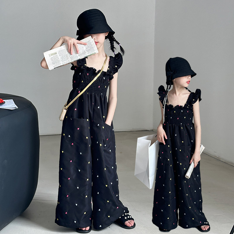 2024新品★子供服　刺繍連体服★120cm〜170cm