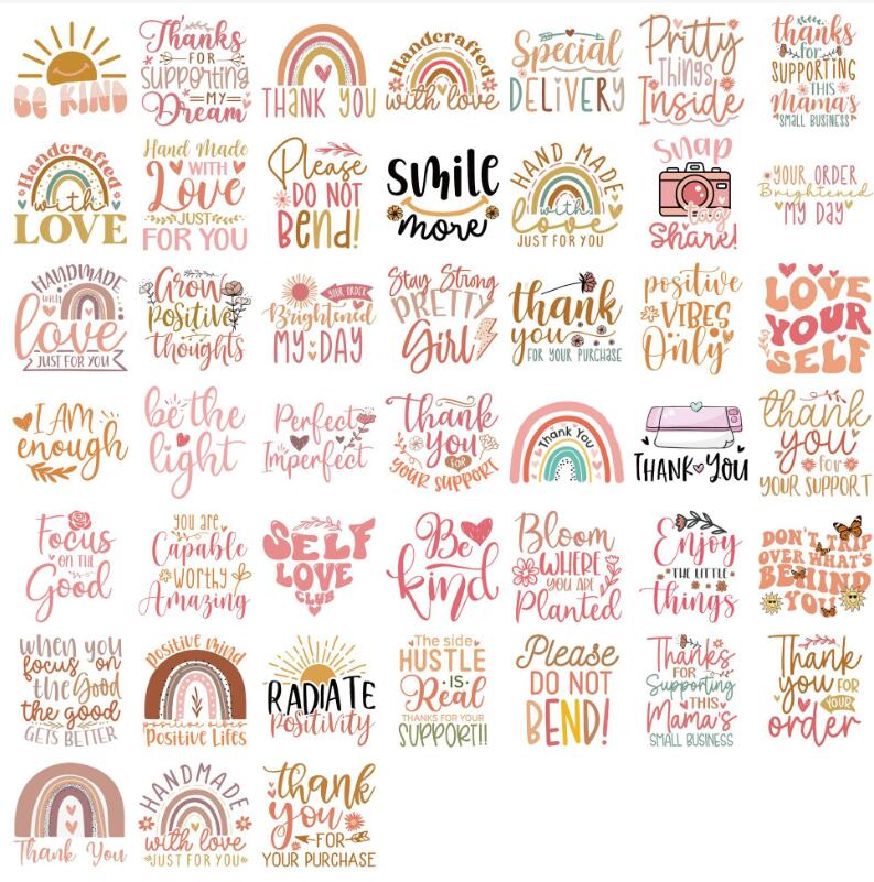 ★飾りシール★DIY粘着シール　シール★50枚入り