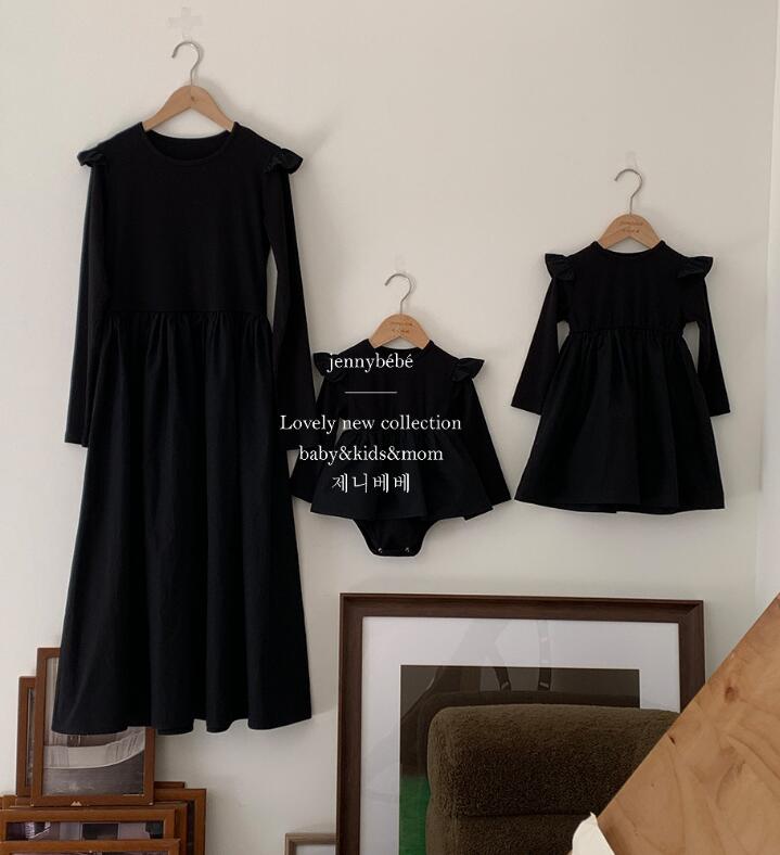 2024秋新品★子供服★ロンパース&ワンピース★66-90/90-130cm★