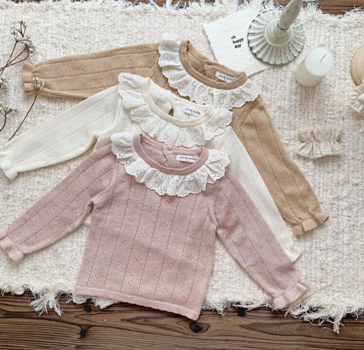 2024年秋新Cu★子供服　ニットトップス★73CM〜110cm 3色