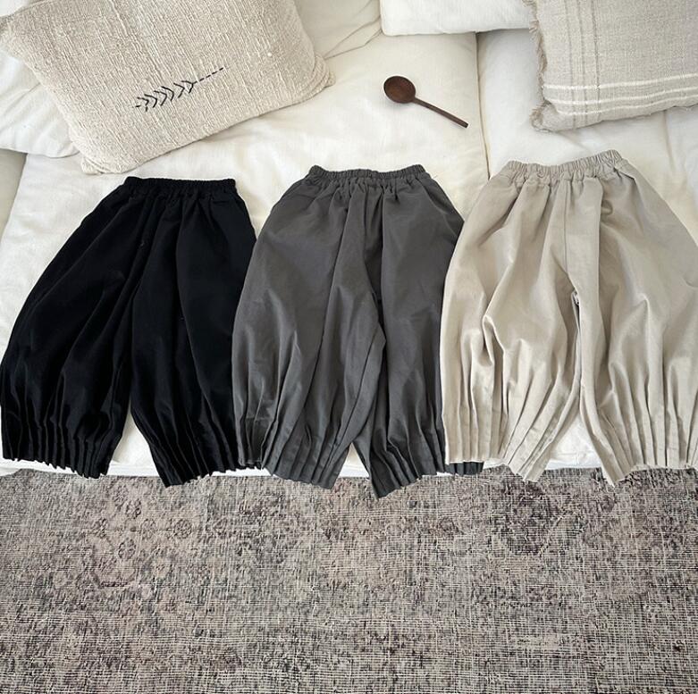 2024秋新入荷★子供服　ズボン★90cm〜150cm 3色