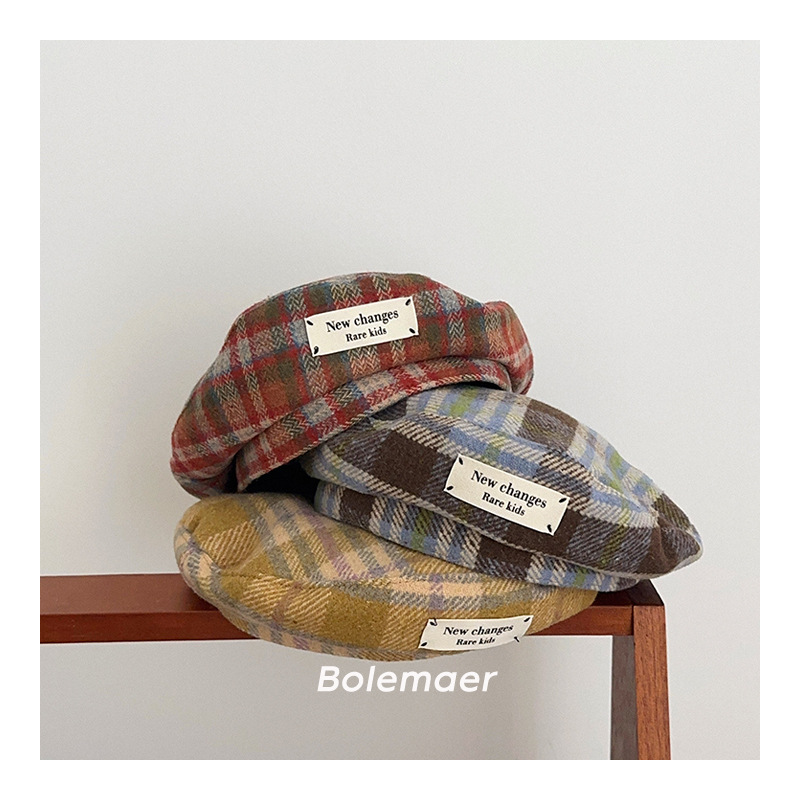 2024年秋新品★子供用★帽子　ベレー★ 3色