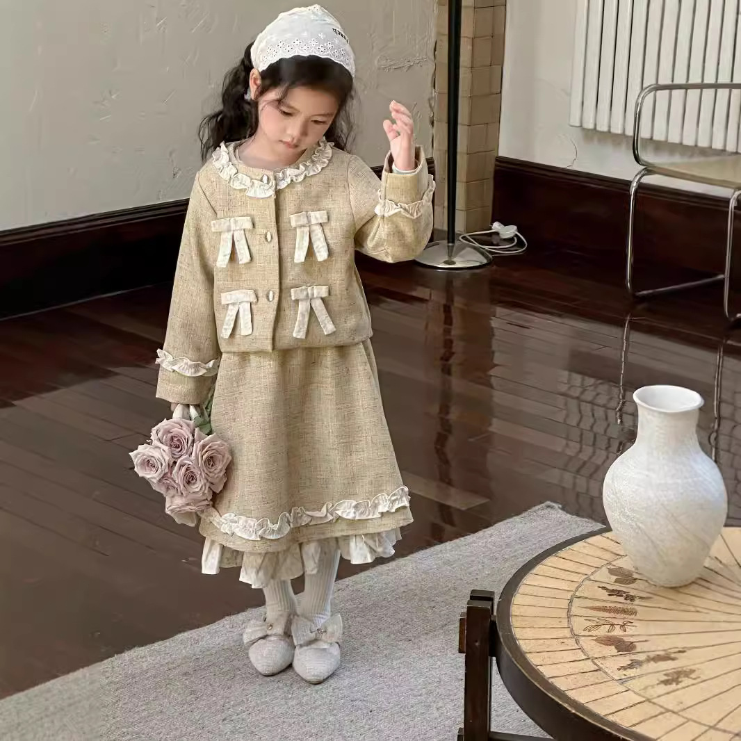 2024秋新品★子供服　セットアップ★90cm〜140cm 2色