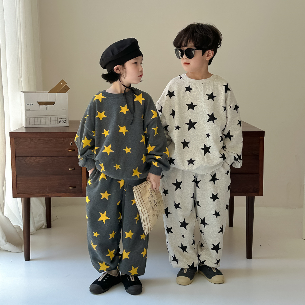 2024秋新品★子供服　セットアップ★90cm〜150cm 2色