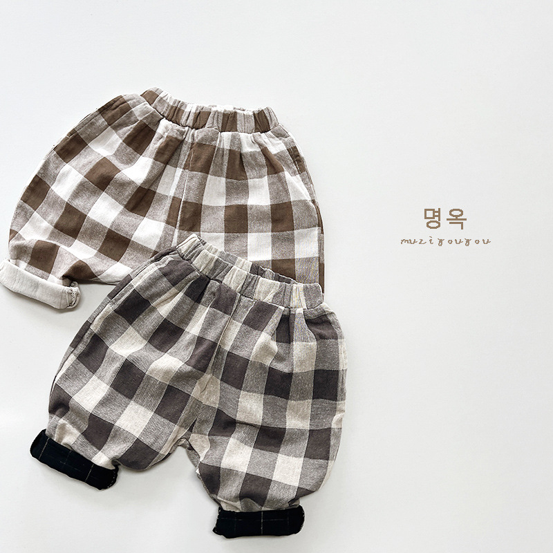 2024秋新入荷★子供服　ズボン★80cm〜130cm 2色