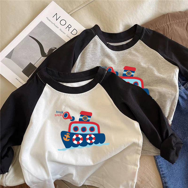 2024秋★子供服　長袖トップス★80cm〜150cm 2色