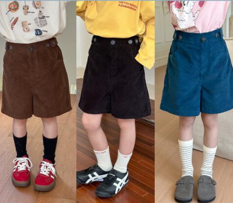 2024秋新品A★子供服　ズボン★90-160cm★3色