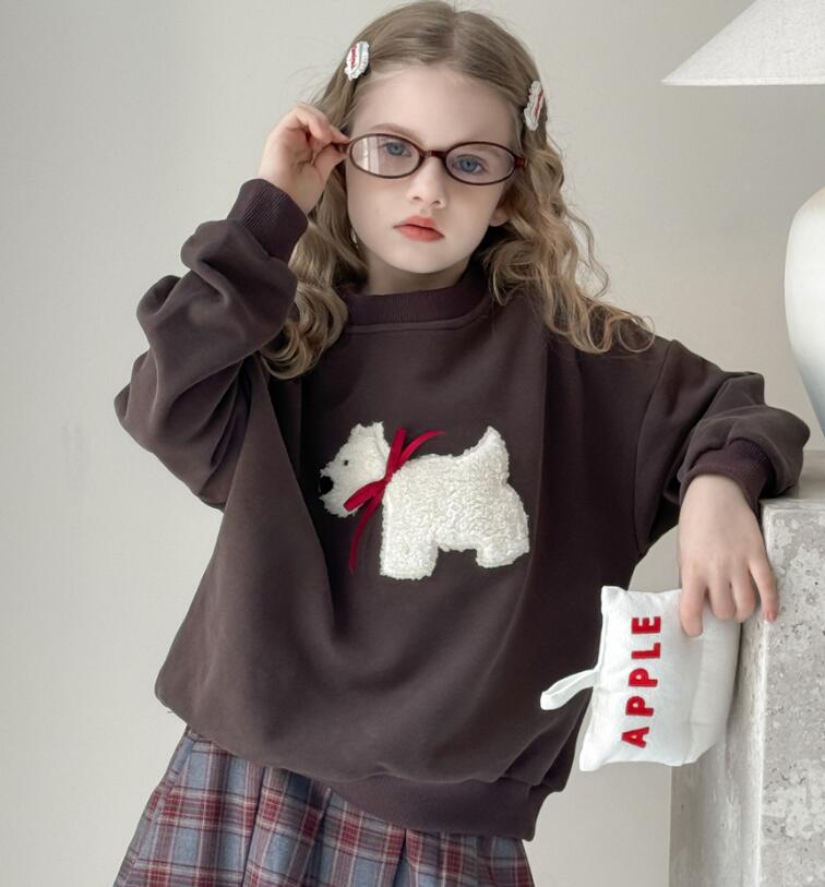 2024秋新作ZL★子供服　トレーナー　トップス★100cm〜150cm