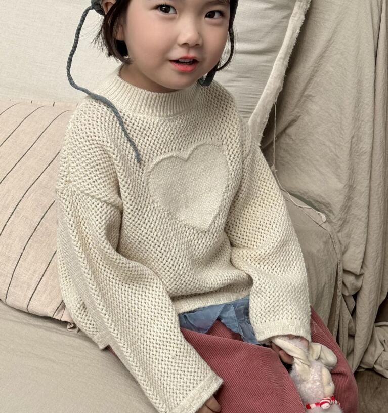 2024秋新作LB★子供服　セーター★90cm〜130cm 2色
