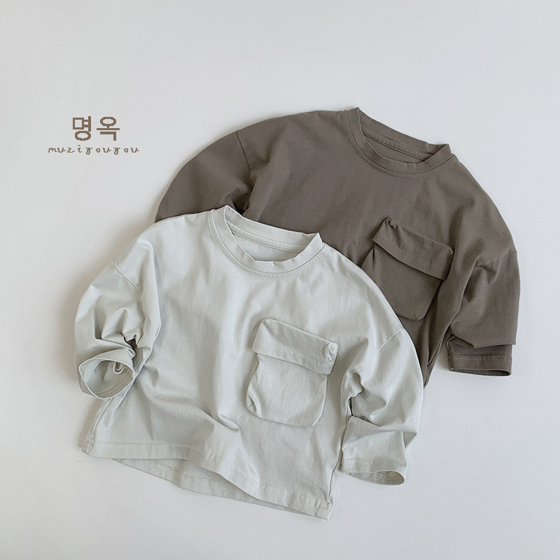「2024」子供服★トップス★Tシャツ★韓国風子供服★2色80cm〜130cm