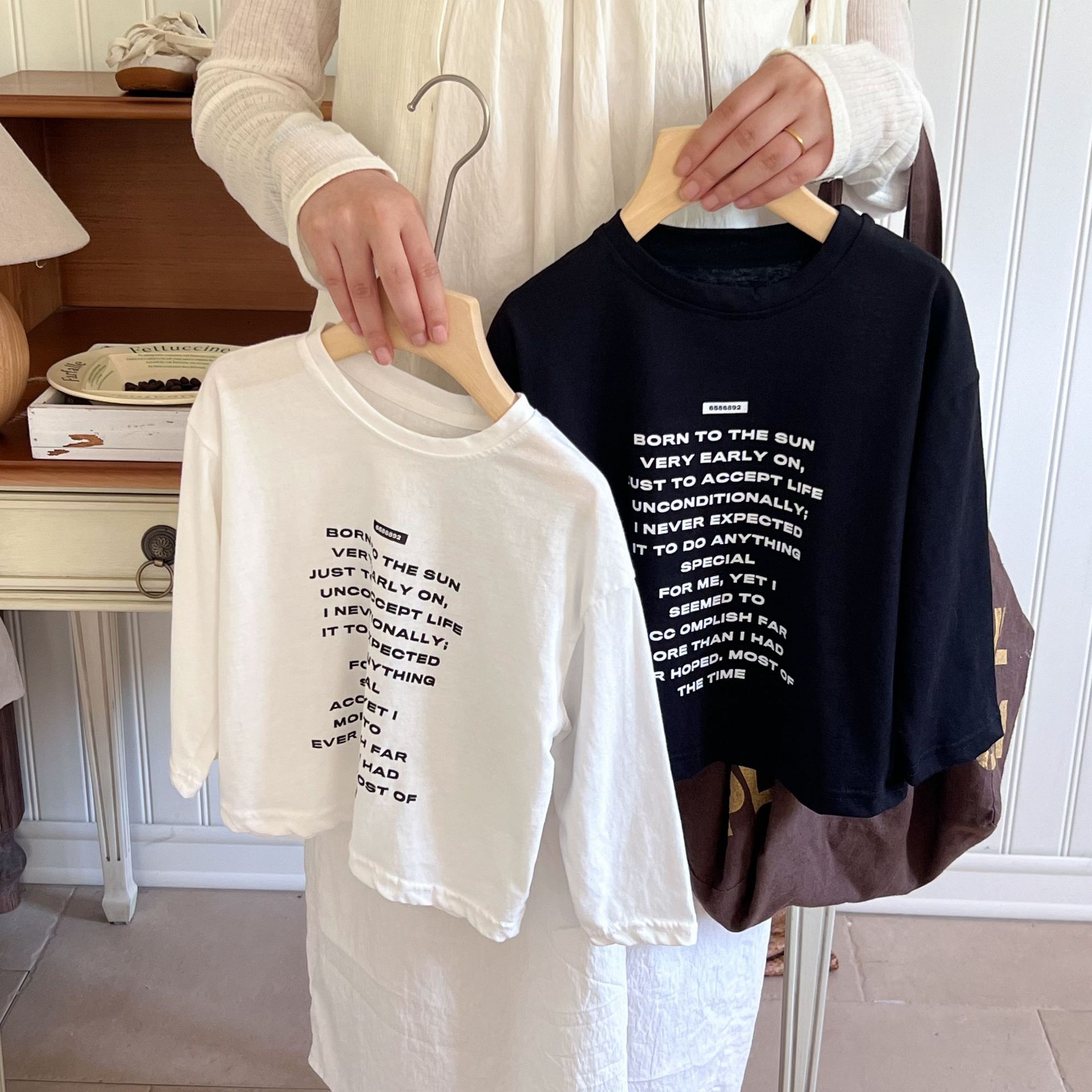 「2024」子供服★トップス★Tシャツ★韓国風子供服★2色80cm〜140cm