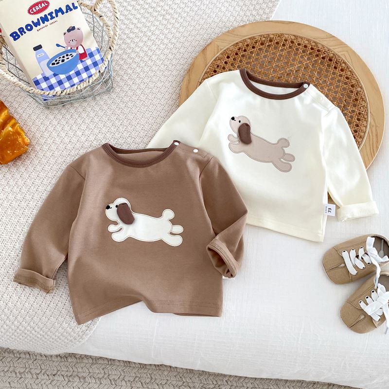 2024秋新作★子供服　トップス★73CM〜100cm 2色