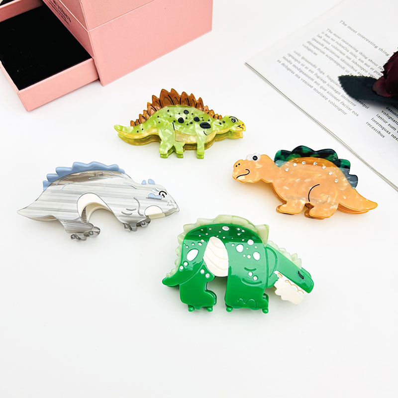 髪飾り★まとめ髪用★ヘアアクセサリー★ヘアピン★恐竜★ヘアクリップ★韓国風