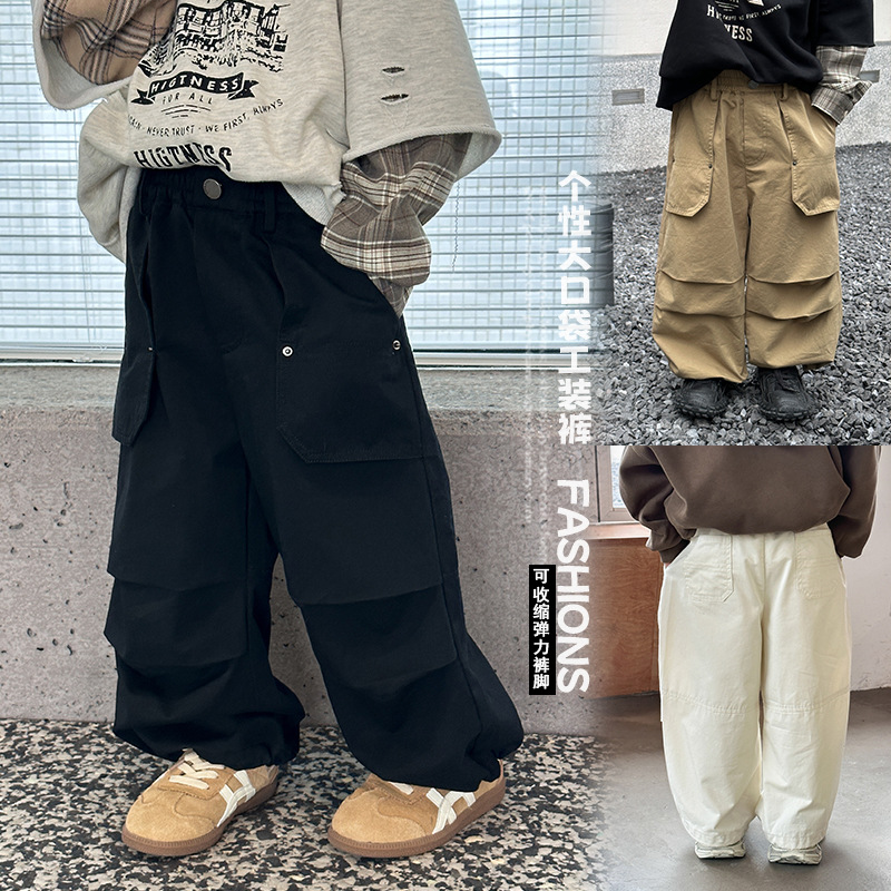 2024秋新入荷★子供服　ズボン★90cm〜160cm 5色