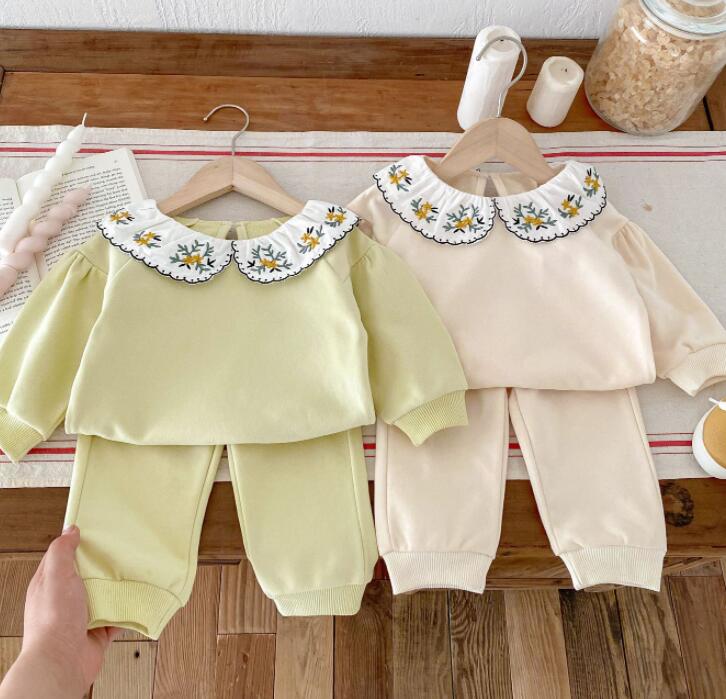 「2024」子供服★トップス+ズボン★セットアップ★韓国風子供服★2色73cm〜110cm