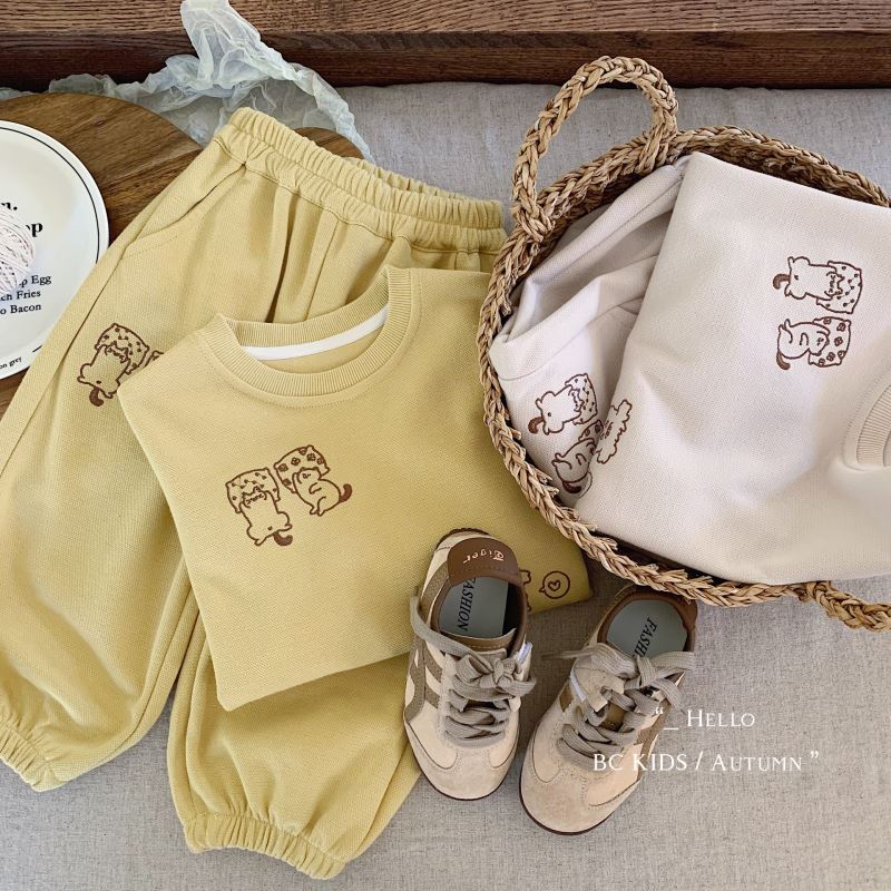 2024秋新作★子供服　セットアップ★90cm〜140cm 2色