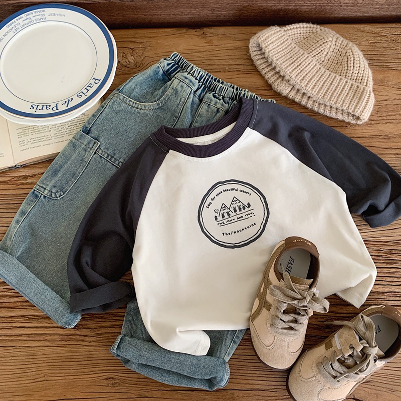 2024新作★子供服　長袖トップス★80cm〜130cm