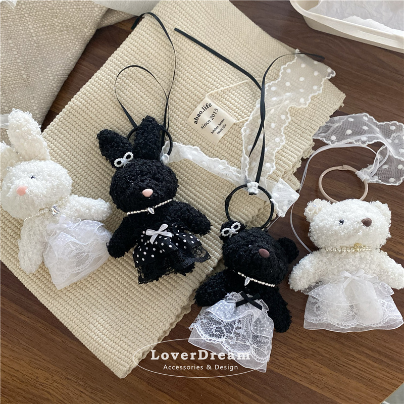 ★可愛いキーホルダー　装飾品★ぬいぐるみキーチェーン★4色