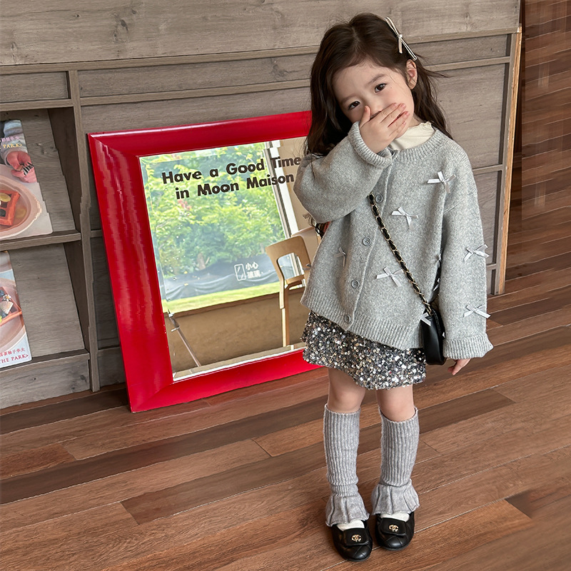 2024秋新品★子供服 　トップス&スカート&カーディガン★90cm〜150cm