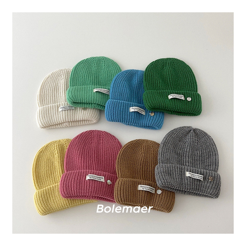 「2024」子供用★帽子★ニット帽子★キッズ★暖かい★12色