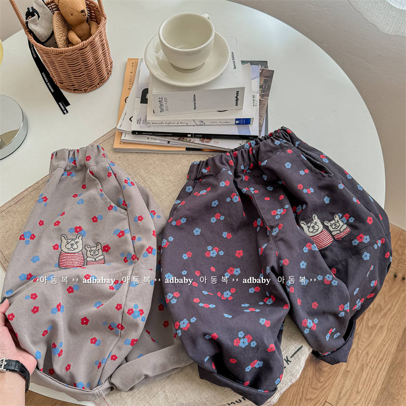 「2024」子供服★ズボン★ズボン★韓国風子供服★2色80cm〜130cm