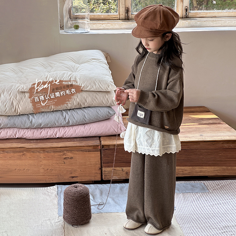 「2024」子供服★セットアップ★スカート★韓国風子供服★3色90cm〜150cm