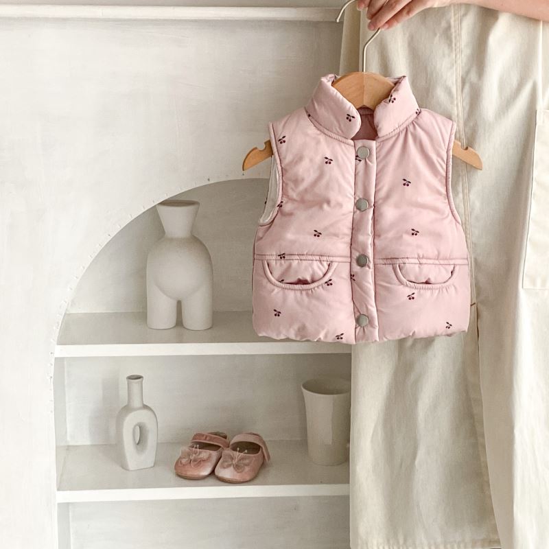 2024新品★子供服 　ベストコート★66cm〜100cm