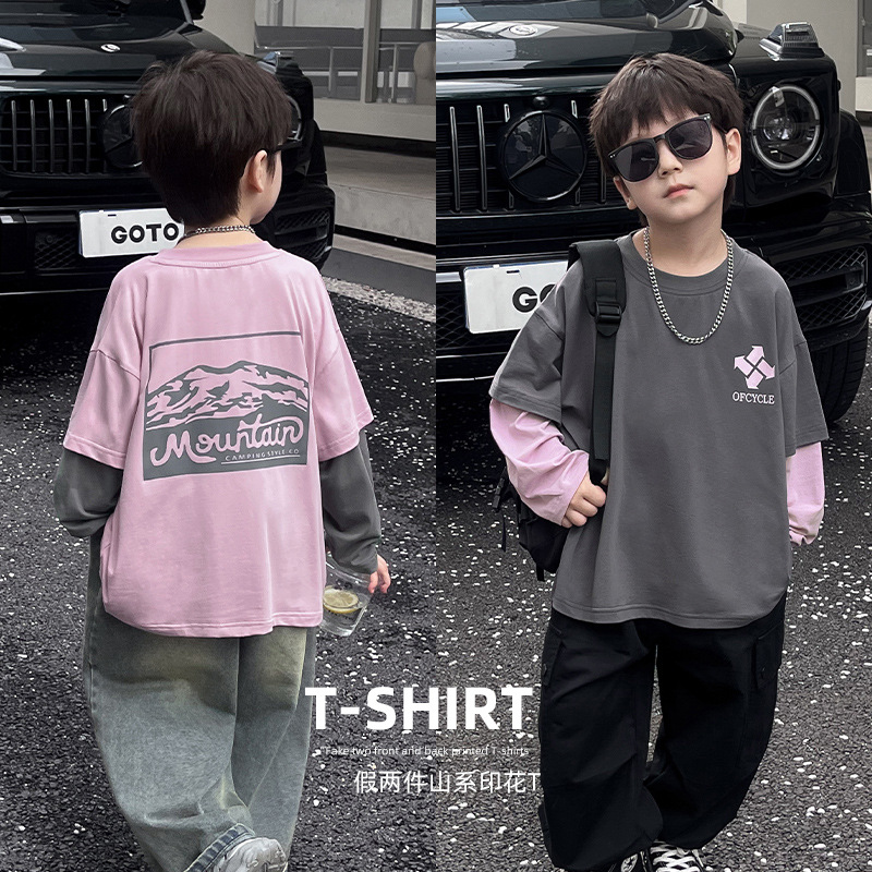 2024秋新作★子供服　トップス★90cm〜150cm 2色