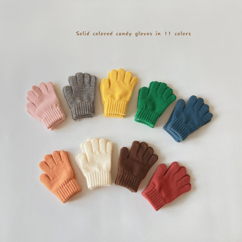 2024秋冬★手袋★子供用手袋★男女兼用★防寒★キッズ★暖かい★11色