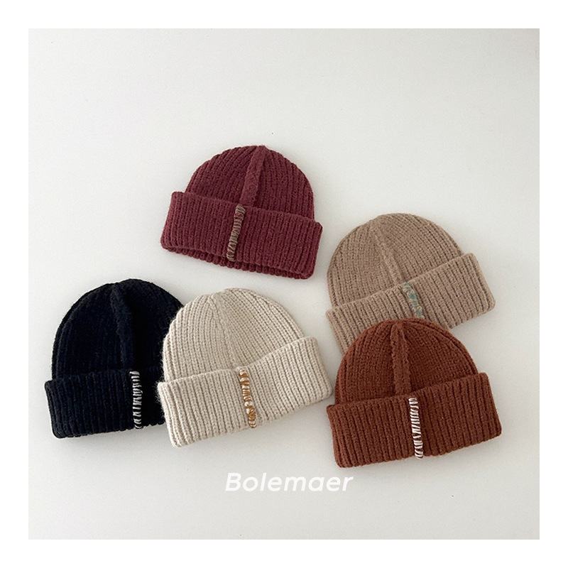 「2024」子供用★帽子★ニット帽子★キッズ★暖かい★5色